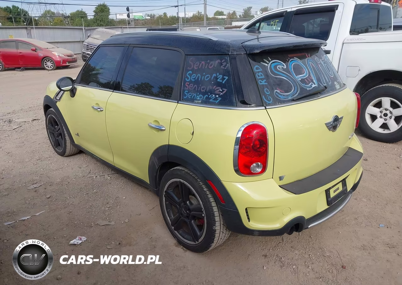 2012 Mini Cooper S Countryman VIN:WMWZC5C53CWL56184 - 3