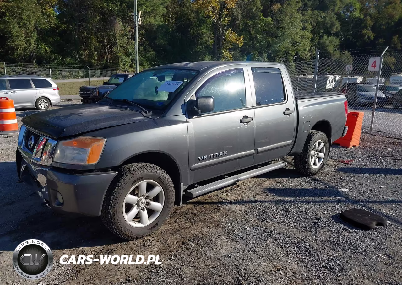 2010 Nissan Titan Se VIN:1N6BA0EC8AN318698 - 2