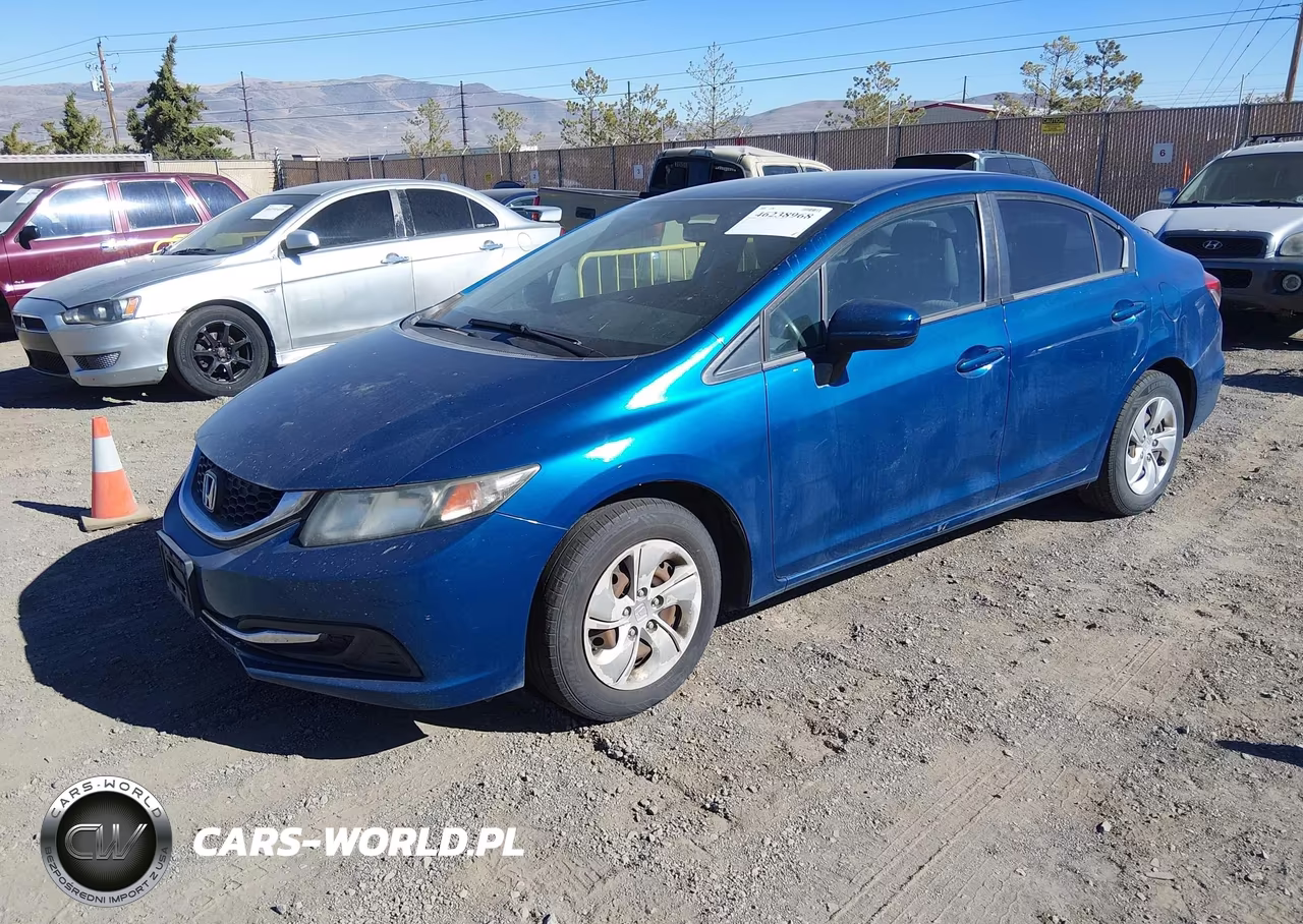 2015 Honda Civic Lx VIN:2HGFB2F50FH524533 - 2