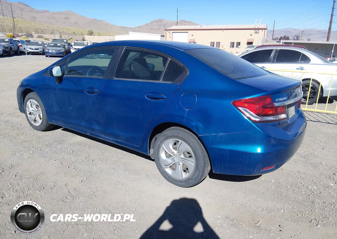 2015 Honda Civic Lx VIN:2HGFB2F50FH524533 - 3
