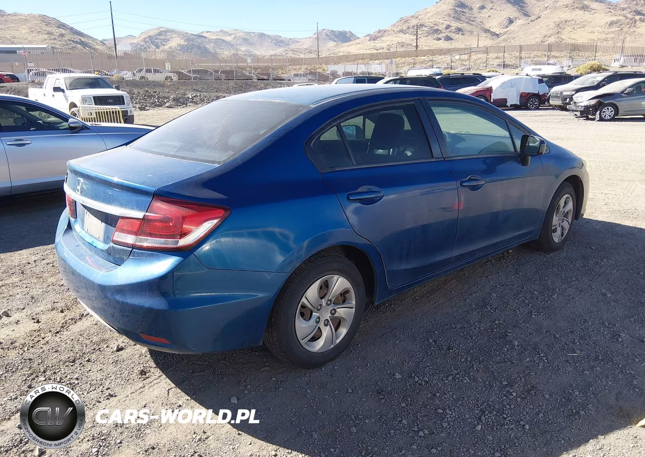 2015 Honda Civic Lx VIN:2HGFB2F50FH524533 - 4