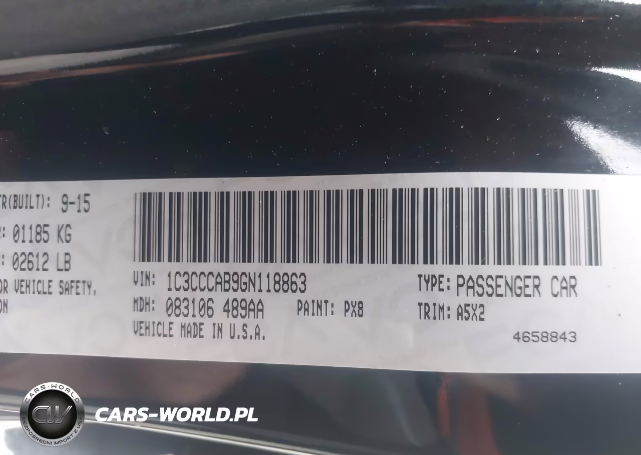 2016 Chrysler 200 Limited VIN:1C3CCCAB9GN118863 - 9