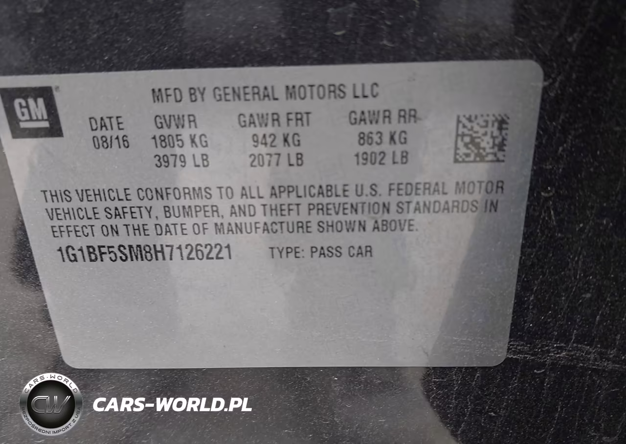 2017 Chevrolet Cruze Premier Auto VIN:1G1BF5SM8H7126221 - 9