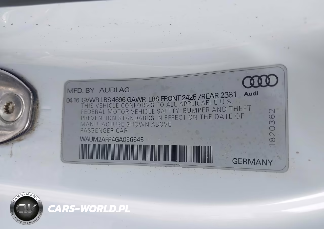 2016 Audi A5 2.0T Premium VIN:WAUM2AFR4GA056645 - 9