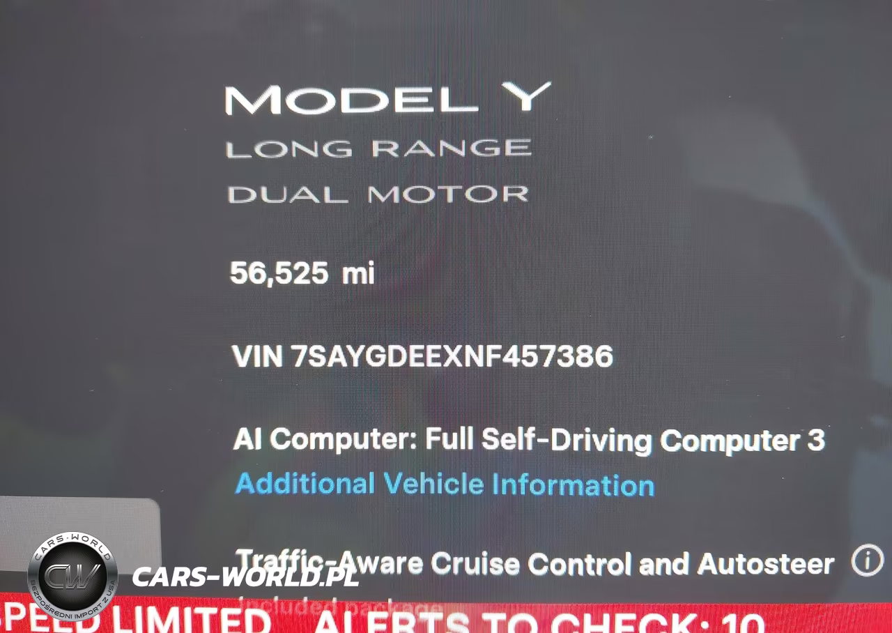 2022 Tesla Model Y Long Range Dual Motor All-Wheel Drive VIN:7SAYGDEEXNF457386 - 16