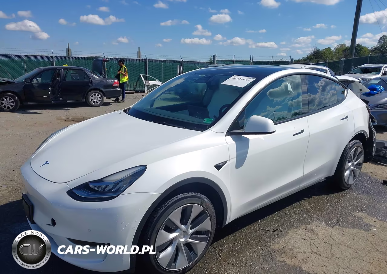 2022 Tesla Model Y Long Range Dual Motor All-Wheel Drive VIN:7SAYGDEEXNF457386 - 2