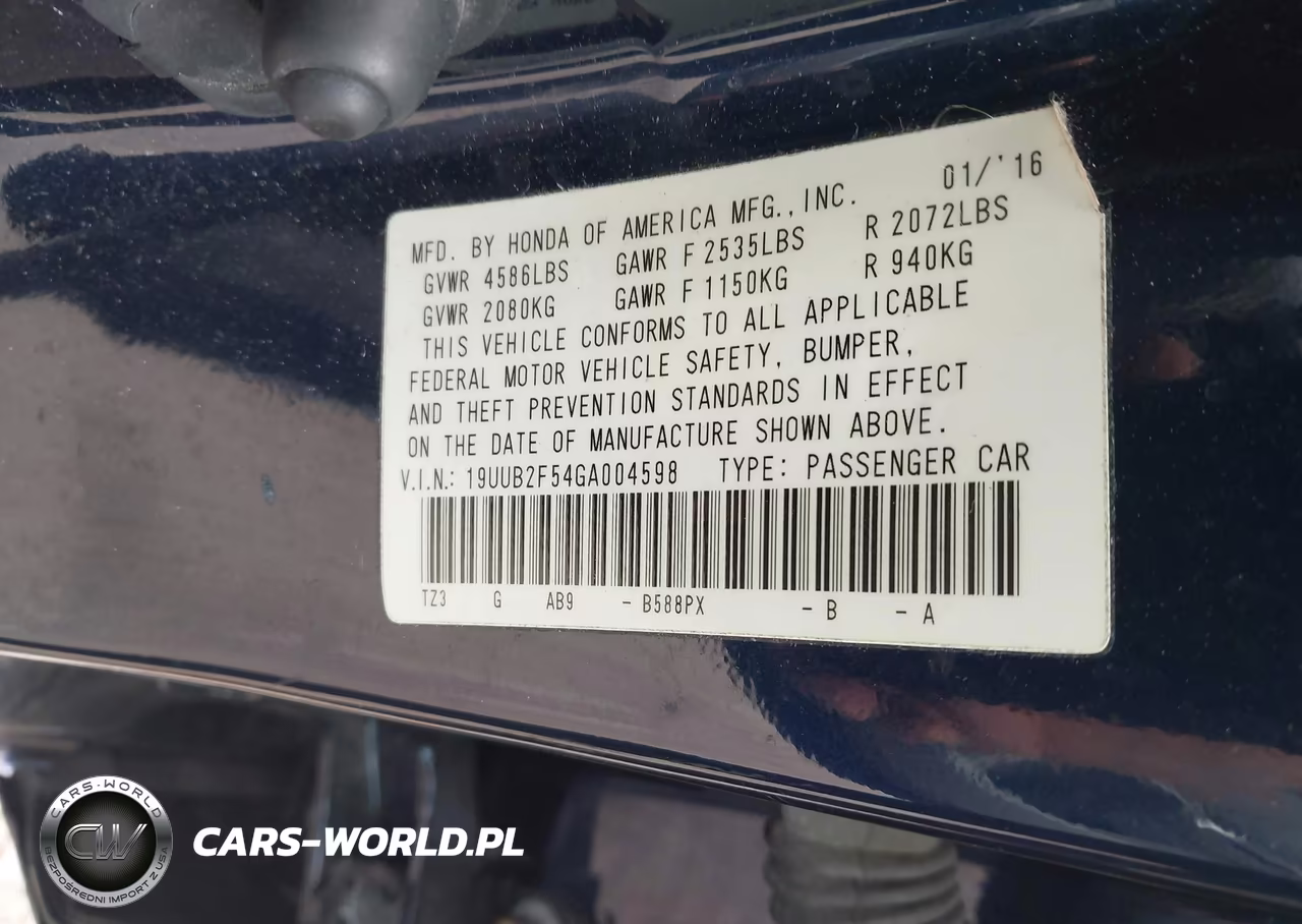 2016 Acura Tlx V6 Tech VIN:19UUB2F54GA004598 - 9