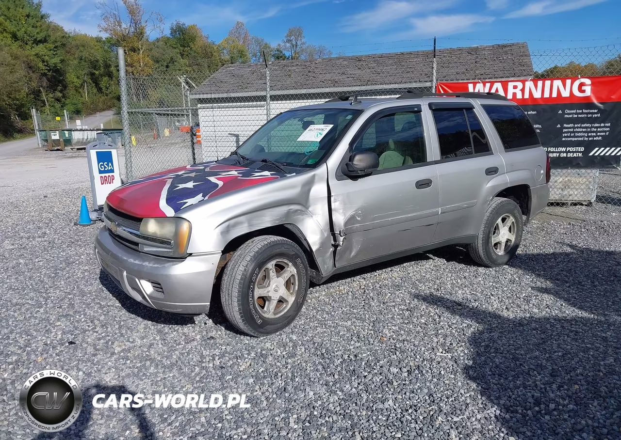 2006 Chevrolet Trailblazer Ls VIN:1GNDT13S362176766 - 2