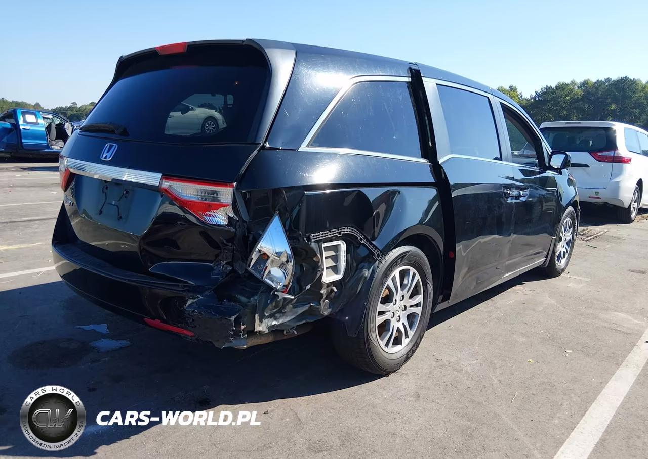 2012 Honda Odyssey Ex-L VIN:5FNRL5H62CB137984 - 4