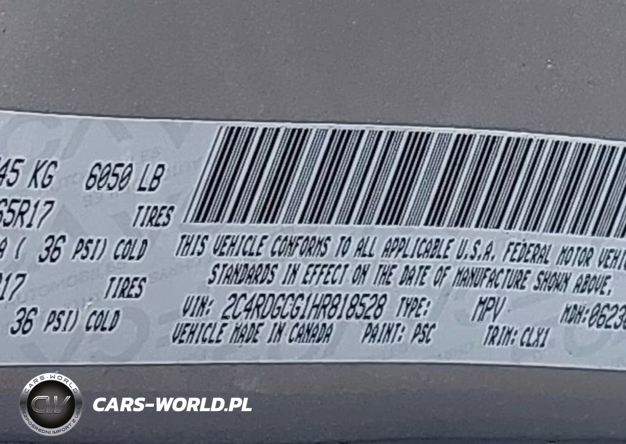 2017 Dodge Grand Caravan Sxt VIN:2C4RDGCG1HR818528 - 9