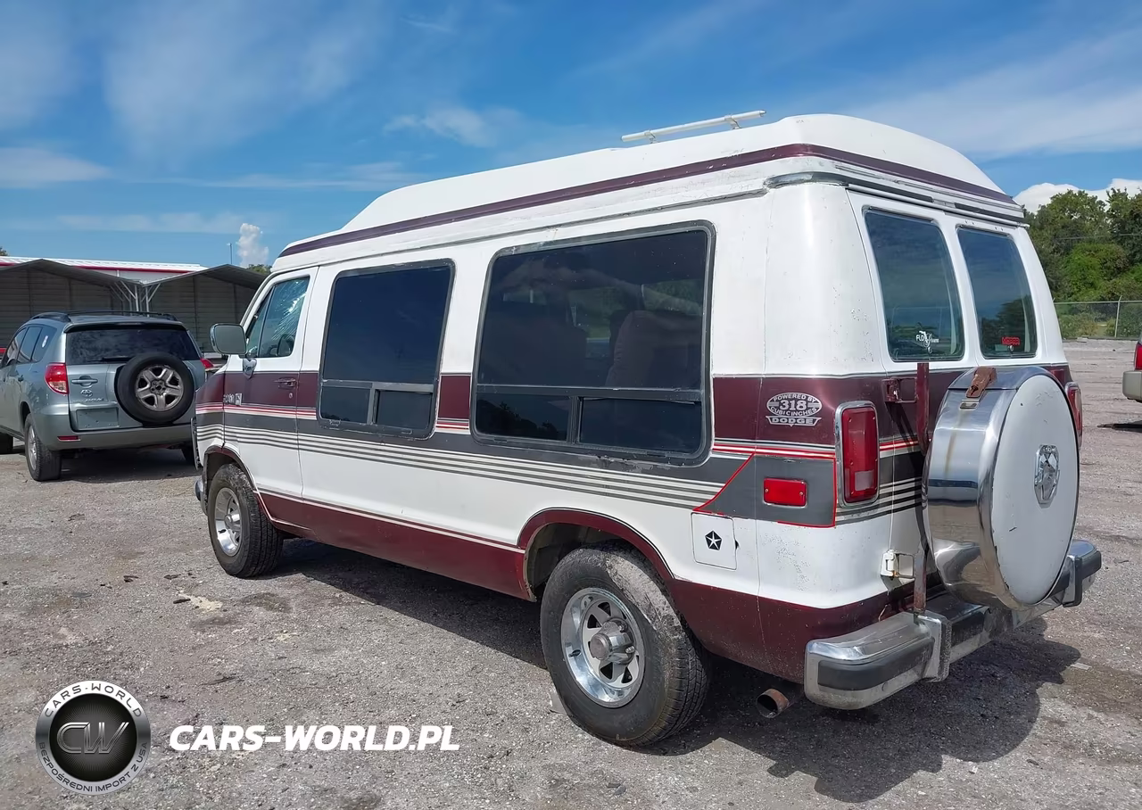 1987 Dodge Ram Van B250 VIN:2B6HB23T1HK218025 - 3