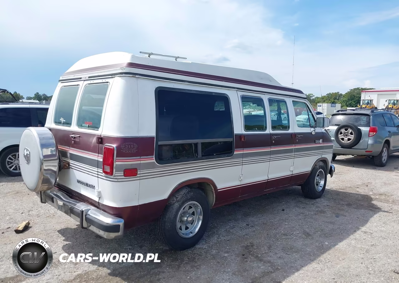 1987 Dodge Ram Van B250 VIN:2B6HB23T1HK218025 - 4
