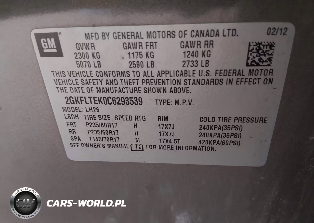 2012 GMC Terrain Sle-2 VIN:2GKFLTEK0C6293539 - 9
