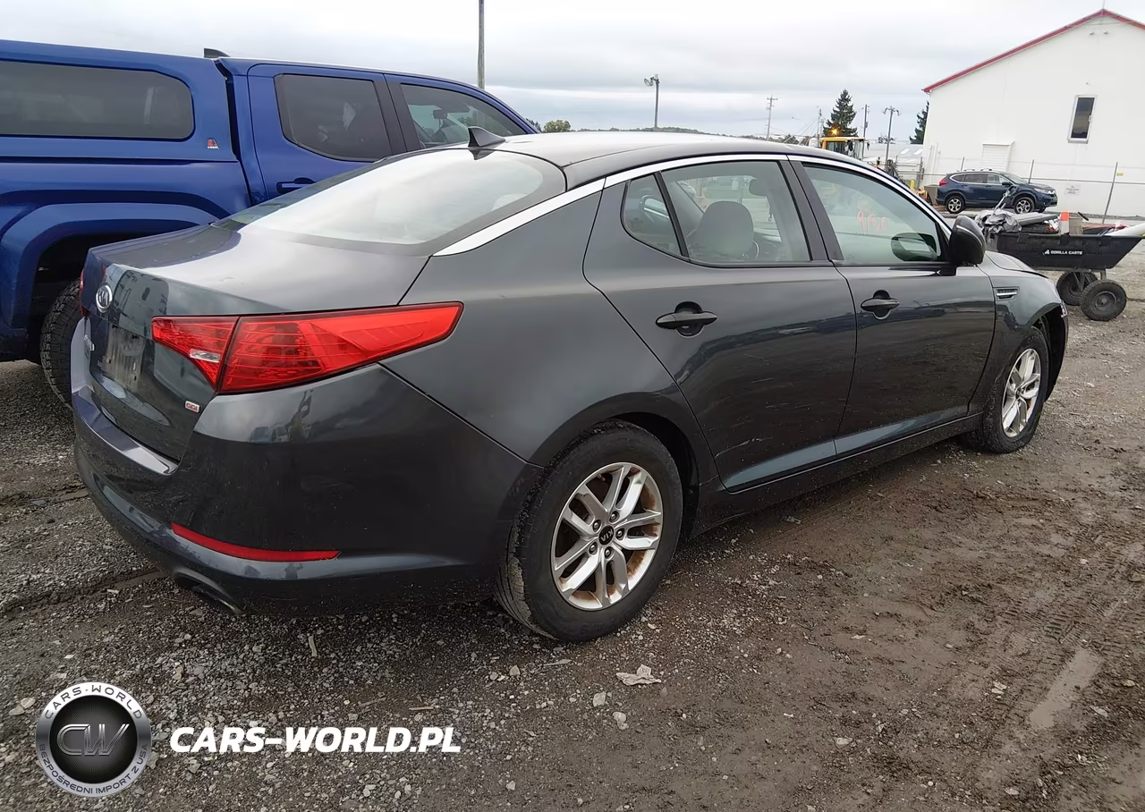 2011 Kia Optima Lx VIN:KNAGM4A77B5168873 - 4