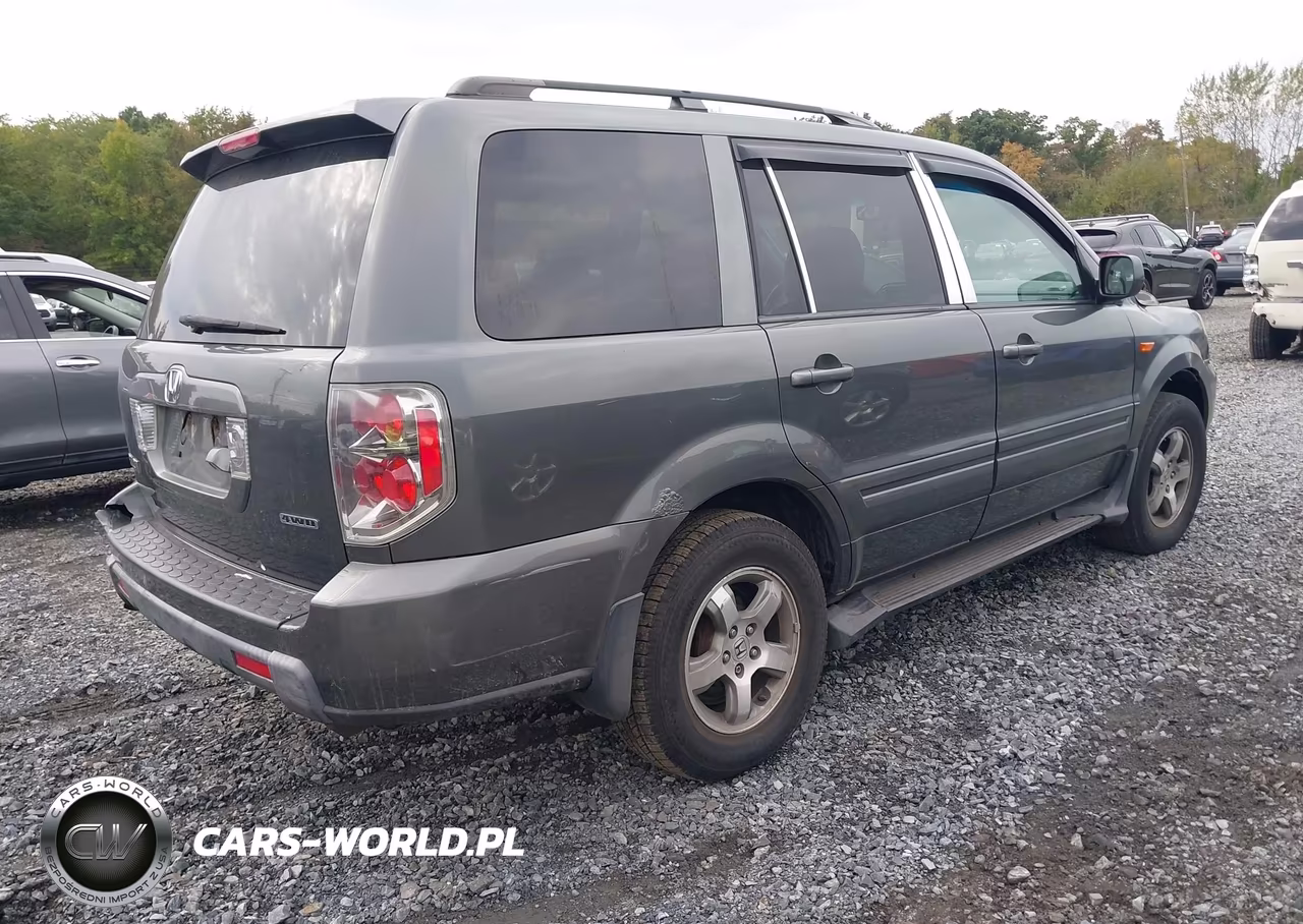 2007 Honda Pilot Ex-L VIN:2HKYF18707H502450 - 4