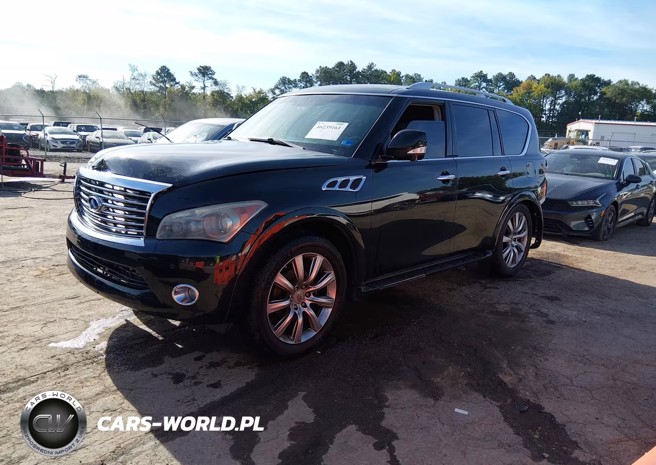 2012 Infiniti Qx56 7-Passenger VIN:JN8AZ2NE3C9018197 - 2