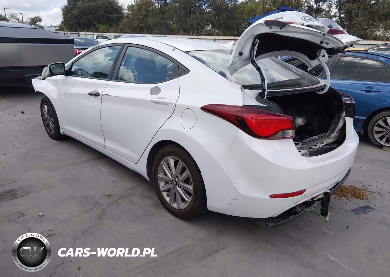 2015 Hyundai Elantra Se VIN:5NPDH4AEXFH555447 - 3