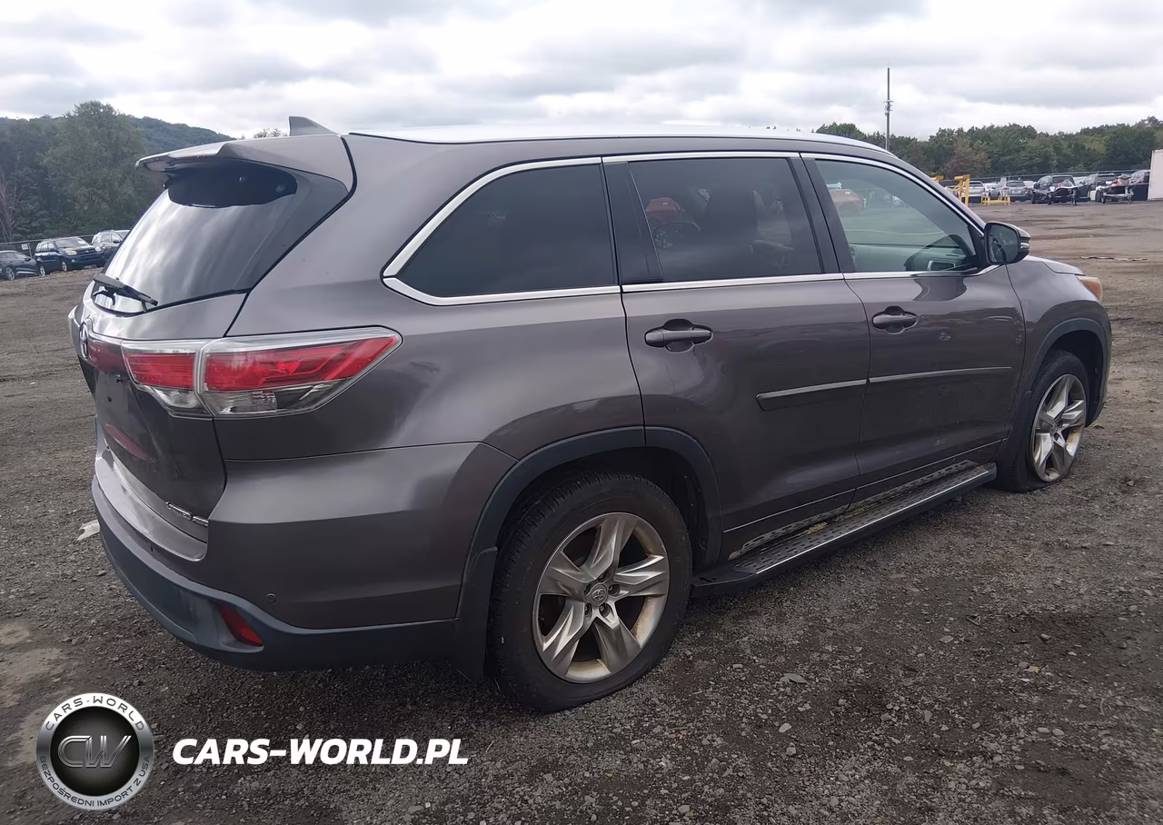 2014 Toyota Highlander Limited V6 VIN:5TDDKRFH7ES015113 - 4