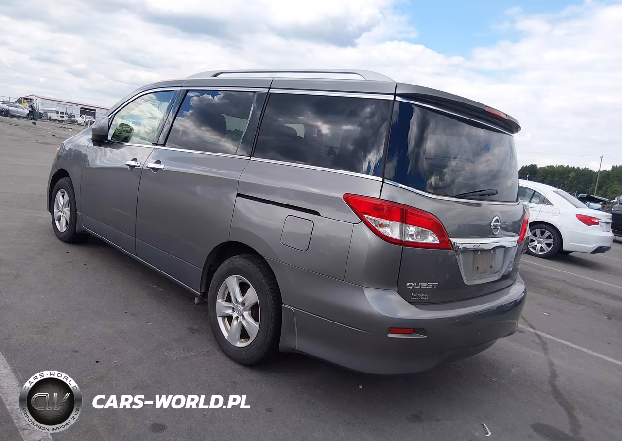 2015 Nissan Quest Sv VIN:JN8AE2KP4F9122266 - 3