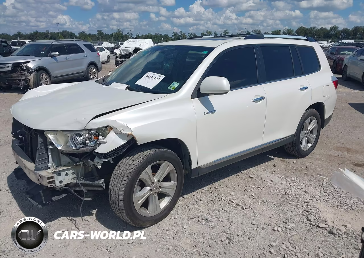 2012 Toyota Highlander Limited V6 VIN:5TDYK3EHXCS083581 - 2