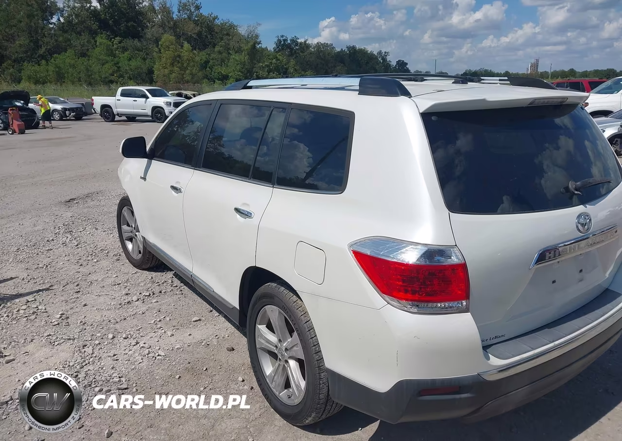 2012 Toyota Highlander Limited V6 VIN:5TDYK3EHXCS083581 - 3