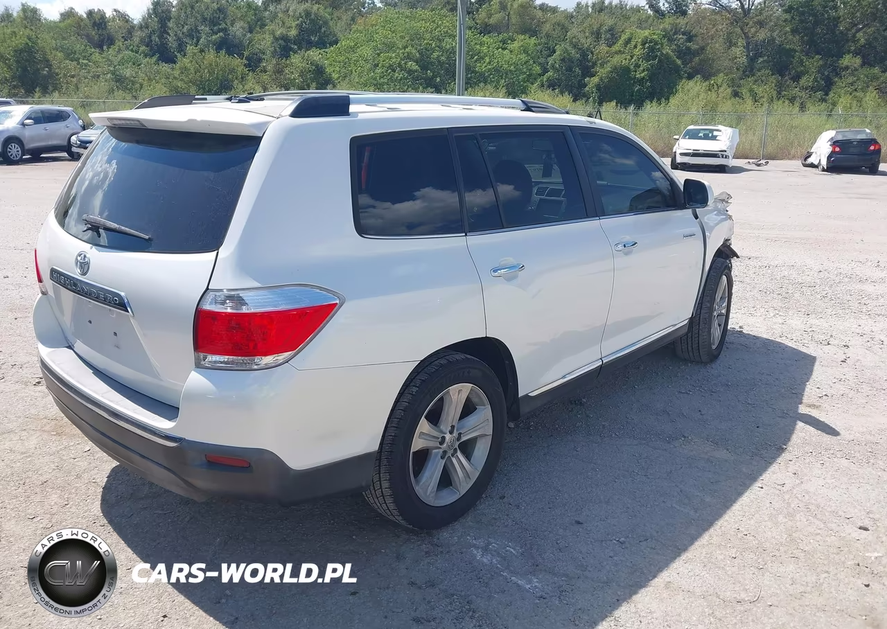 2012 Toyota Highlander Limited V6 VIN:5TDYK3EHXCS083581 - 4