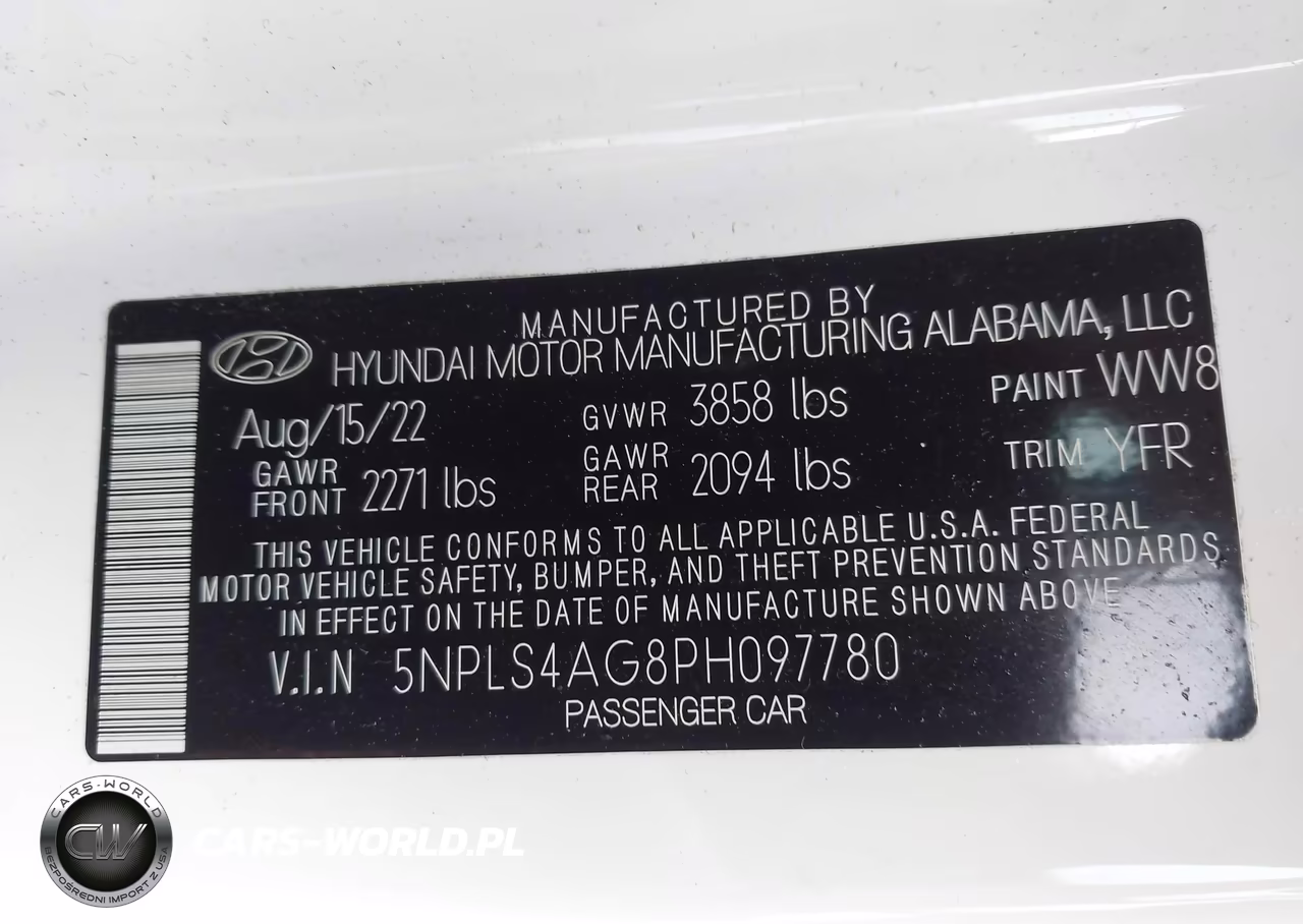 2023 Hyundai Elantra Sel VIN:5NPLS4AG8PH097780 - 9