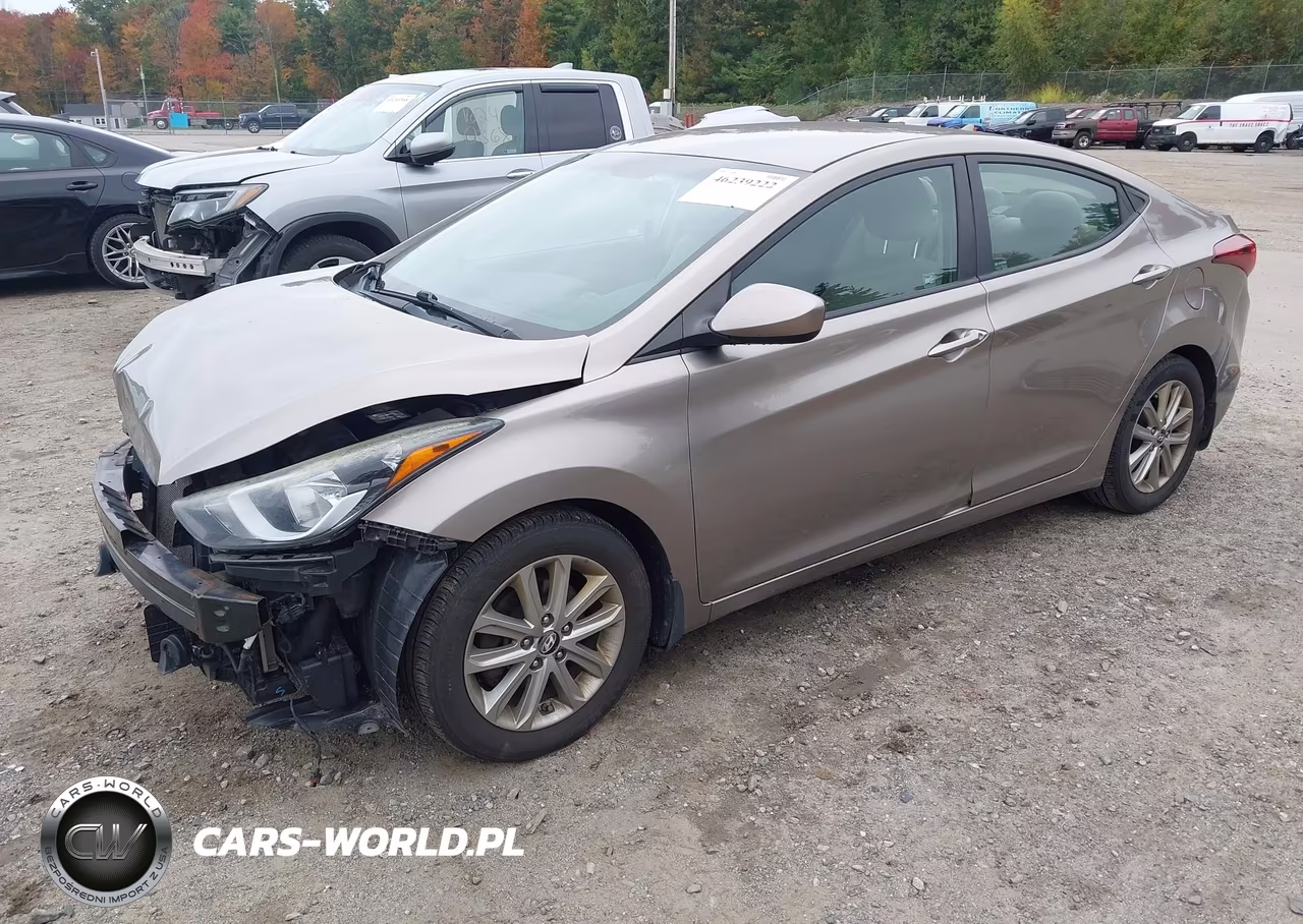 2015 Hyundai Elantra Se VIN:5NPDH4AE4FH561342 - 2
