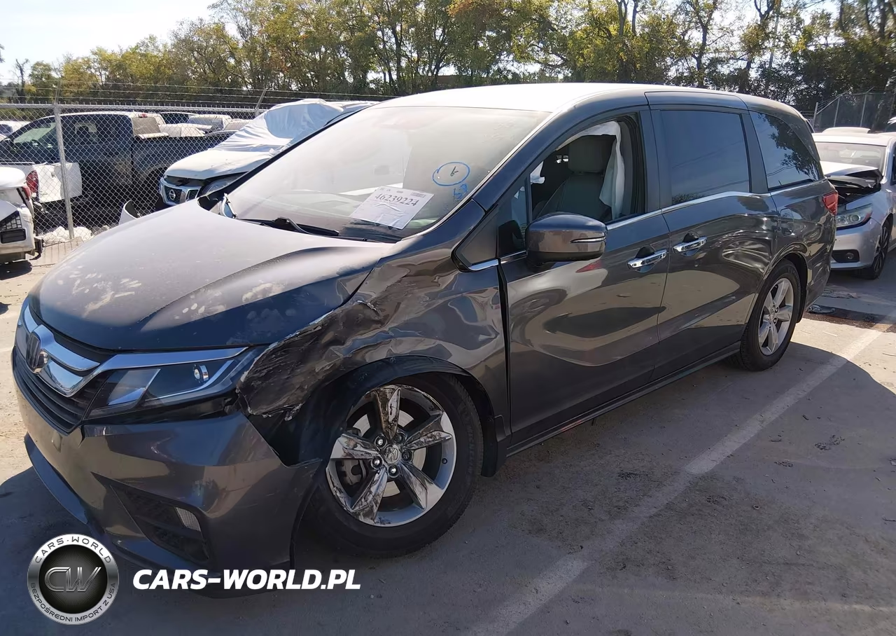 2020 Honda Odyssey Ex-L-Ex-L W-Navi Res VIN:5FNRL6H78LB051108 - 2