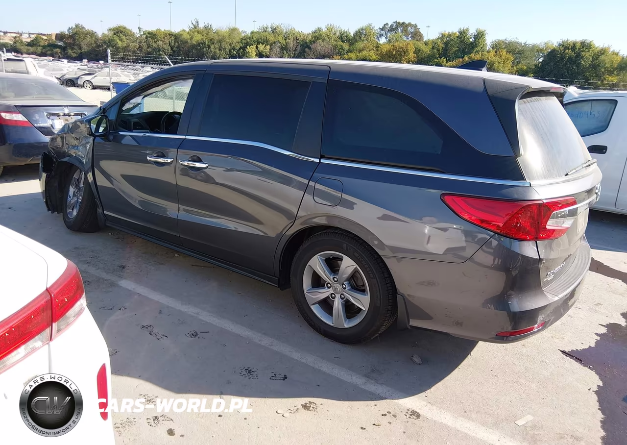 2020 Honda Odyssey Ex-L-Ex-L W-Navi Res VIN:5FNRL6H78LB051108 - 3
