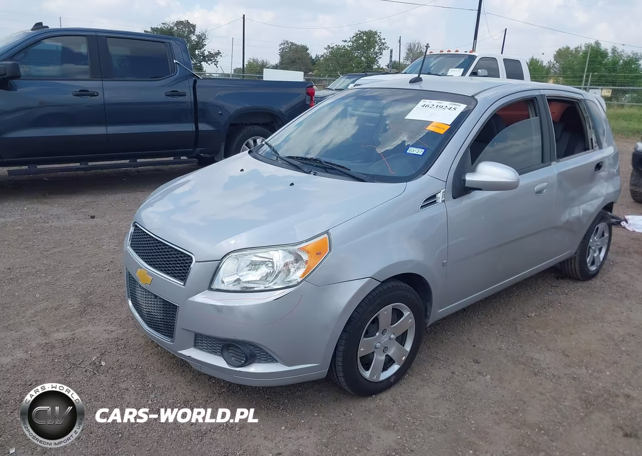 2009 Chevrolet Aveo Lt VIN:KL1TD66E69B644649 - 2
