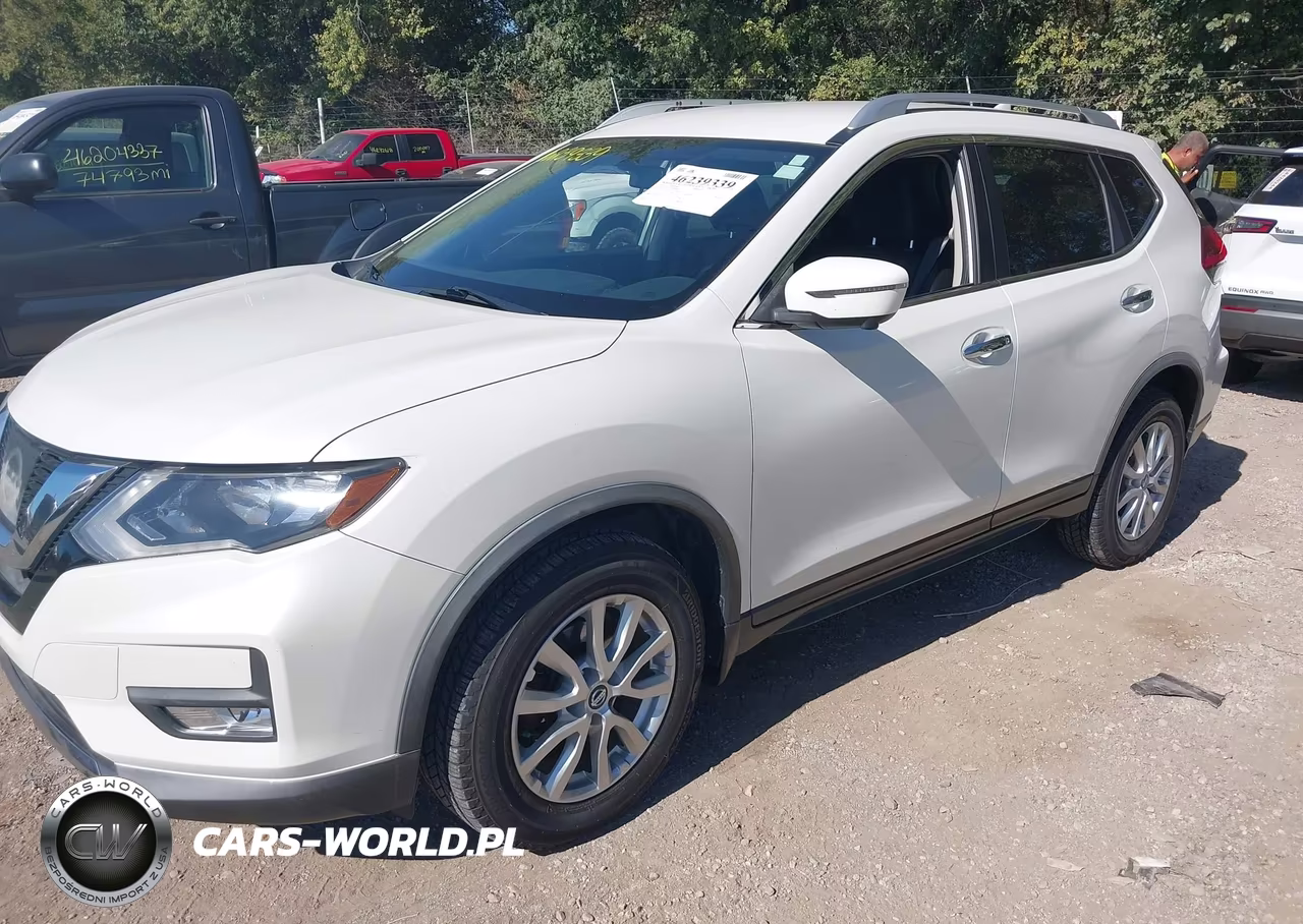 2017 Nissan Rogue Sv VIN:KNMAT2MVXHP605871 - 2