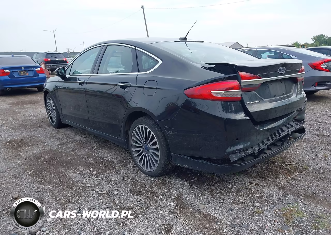 2018 Ford Fusion Se VIN:3FA6P0HD9JR202372 - 3