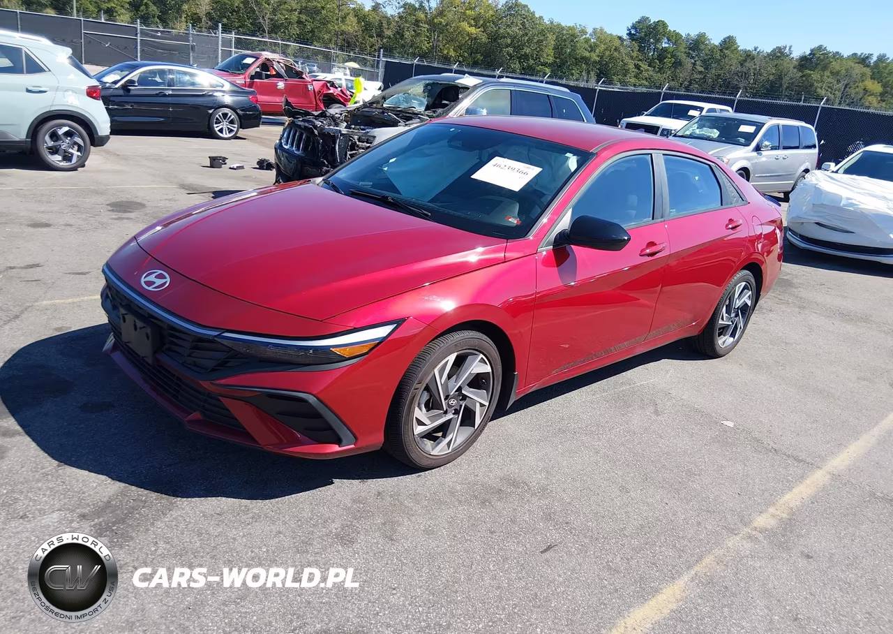 2025 Hyundai Elantra Sel Sport VIN:KMHLM4DG2SU875782 - 2