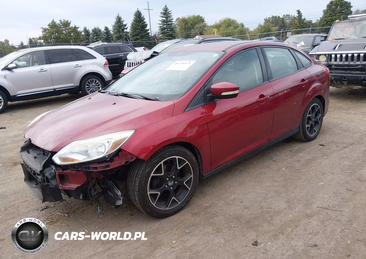 2013 Ford Focus Se VIN:1FADP3F27DL350503 - 2
