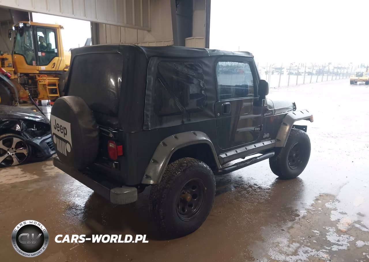 2004 Jeep Wrangler Sport VIN:1J4FA49S94P734470 - 4