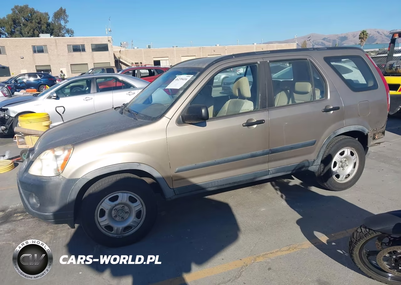 2005 Honda Cr-V Lx VIN:JHLRD685X5C019582 - 2