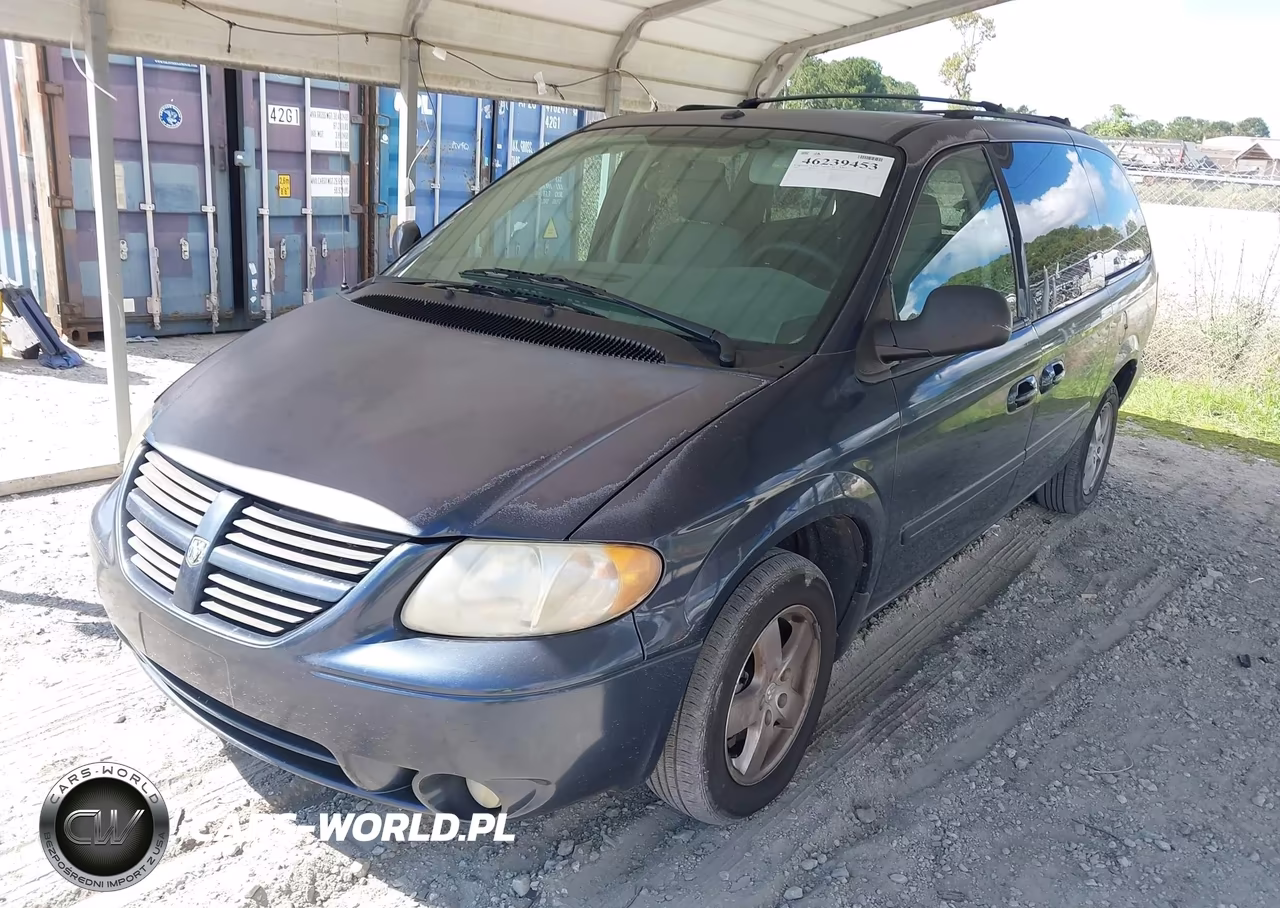 2007 Dodge Grand Caravan Sxt VIN:2D8GP44L37R318556 - 2
