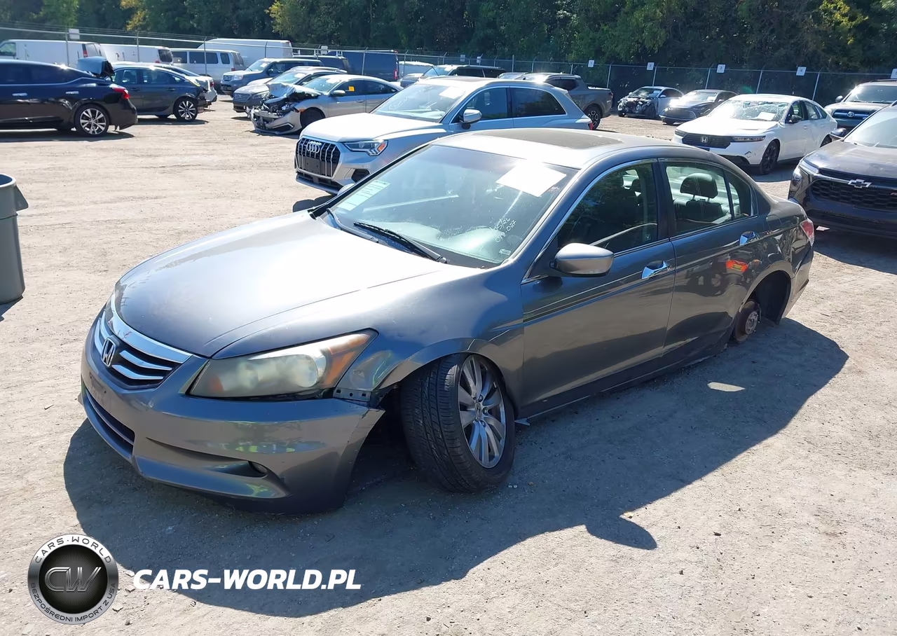 2011 Honda Accord 3.5 Ex-L VIN:1HGCP3F81BA018027 - 2