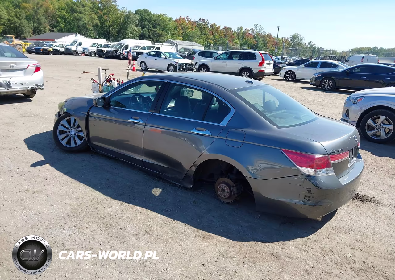 2011 Honda Accord 3.5 Ex-L VIN:1HGCP3F81BA018027 - 3