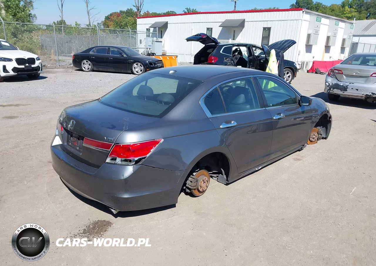 2011 Honda Accord 3.5 Ex-L VIN:1HGCP3F81BA018027 - 4
