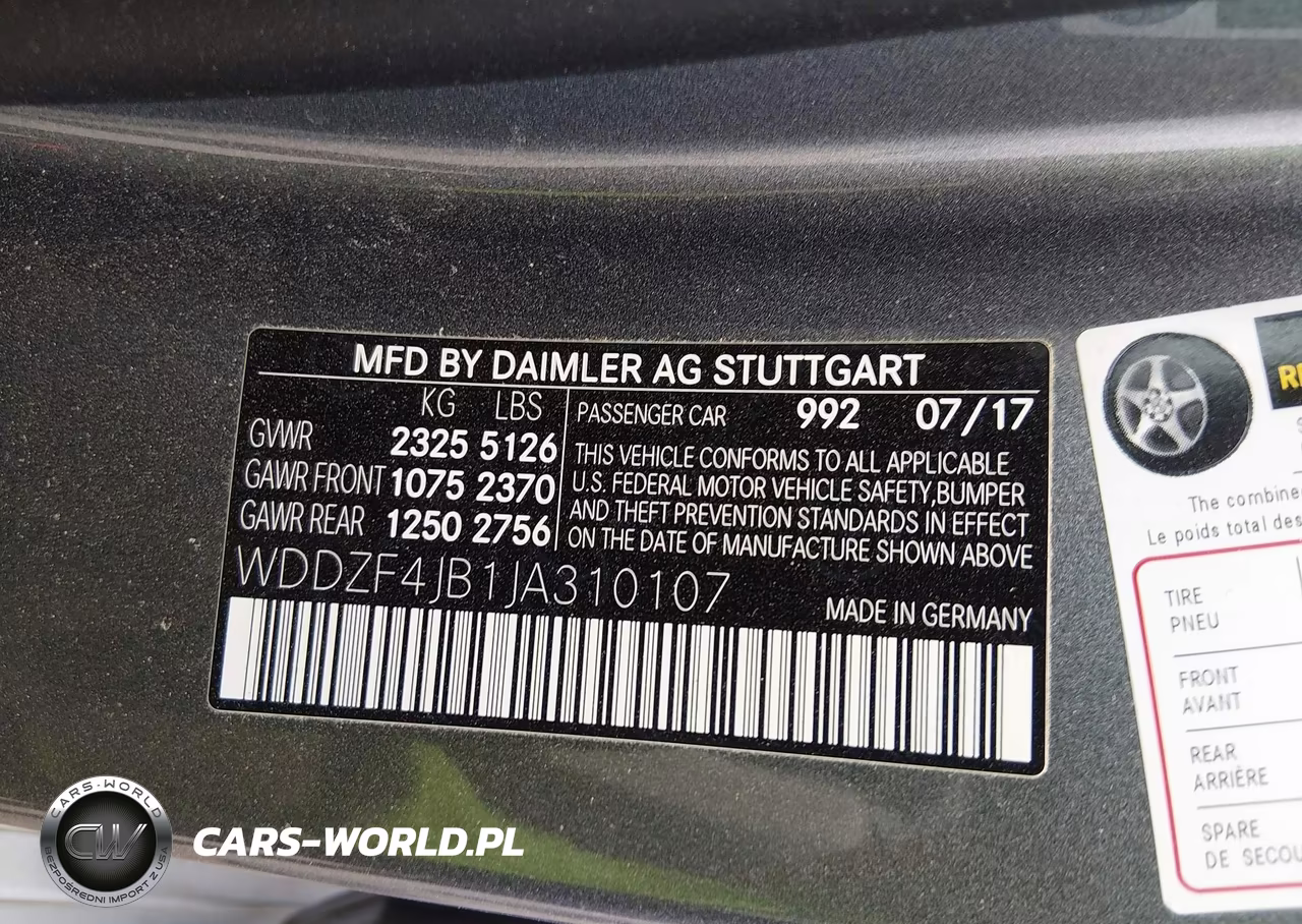 2018 Mercedes-Benz E 300 VIN:WDDZF4JB1JA310107 - 9