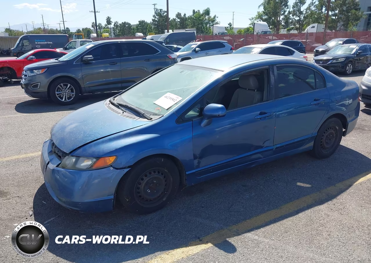 2007 Honda Civic Lx VIN:2HGFA16517H512230 - 2