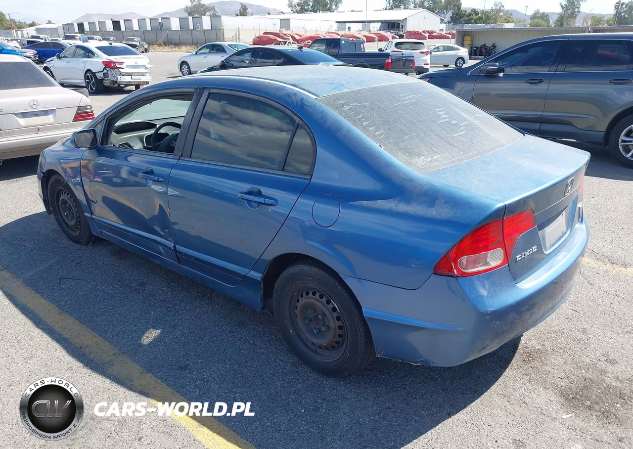 2007 Honda Civic Lx VIN:2HGFA16517H512230 - 3
