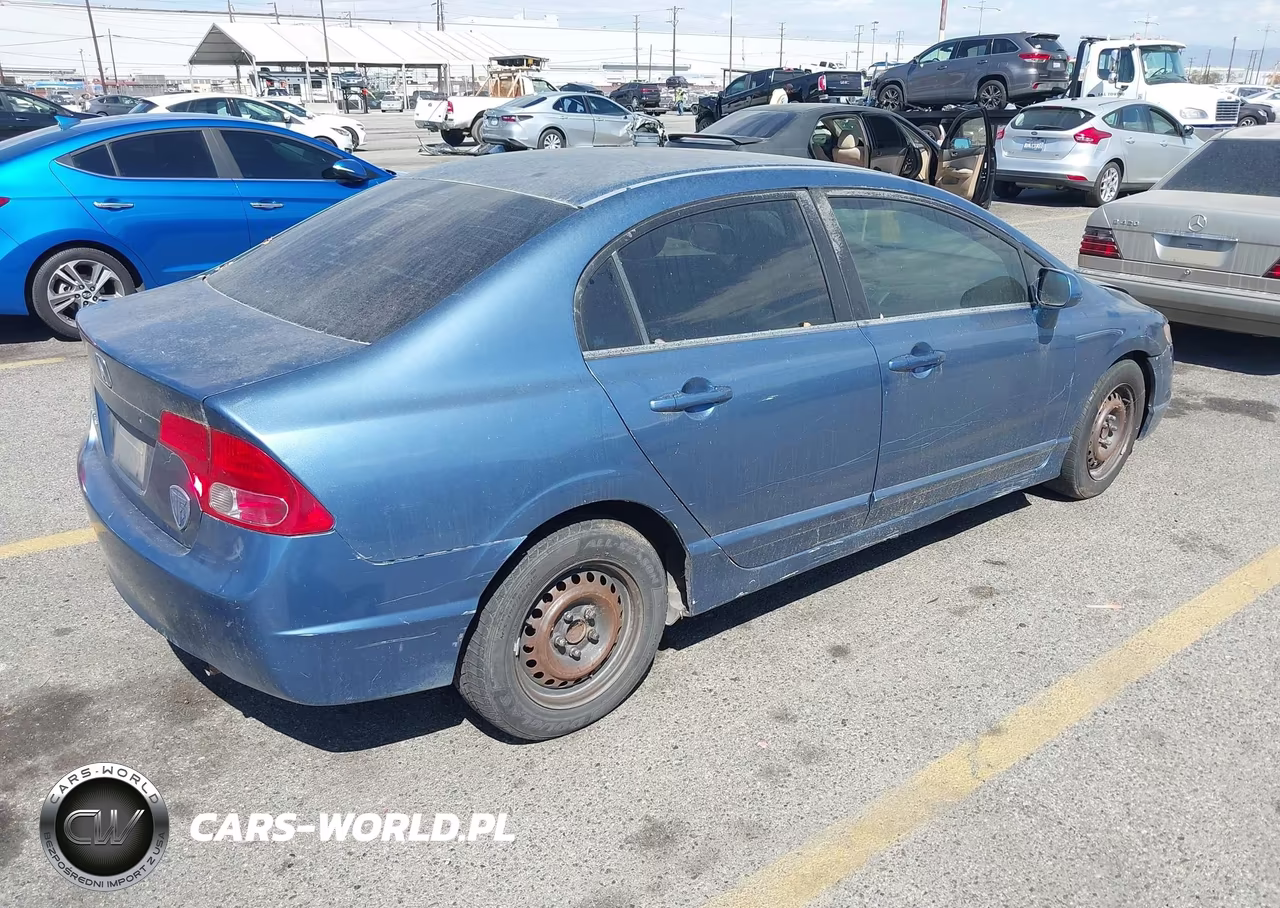 2007 Honda Civic Lx VIN:2HGFA16517H512230 - 4