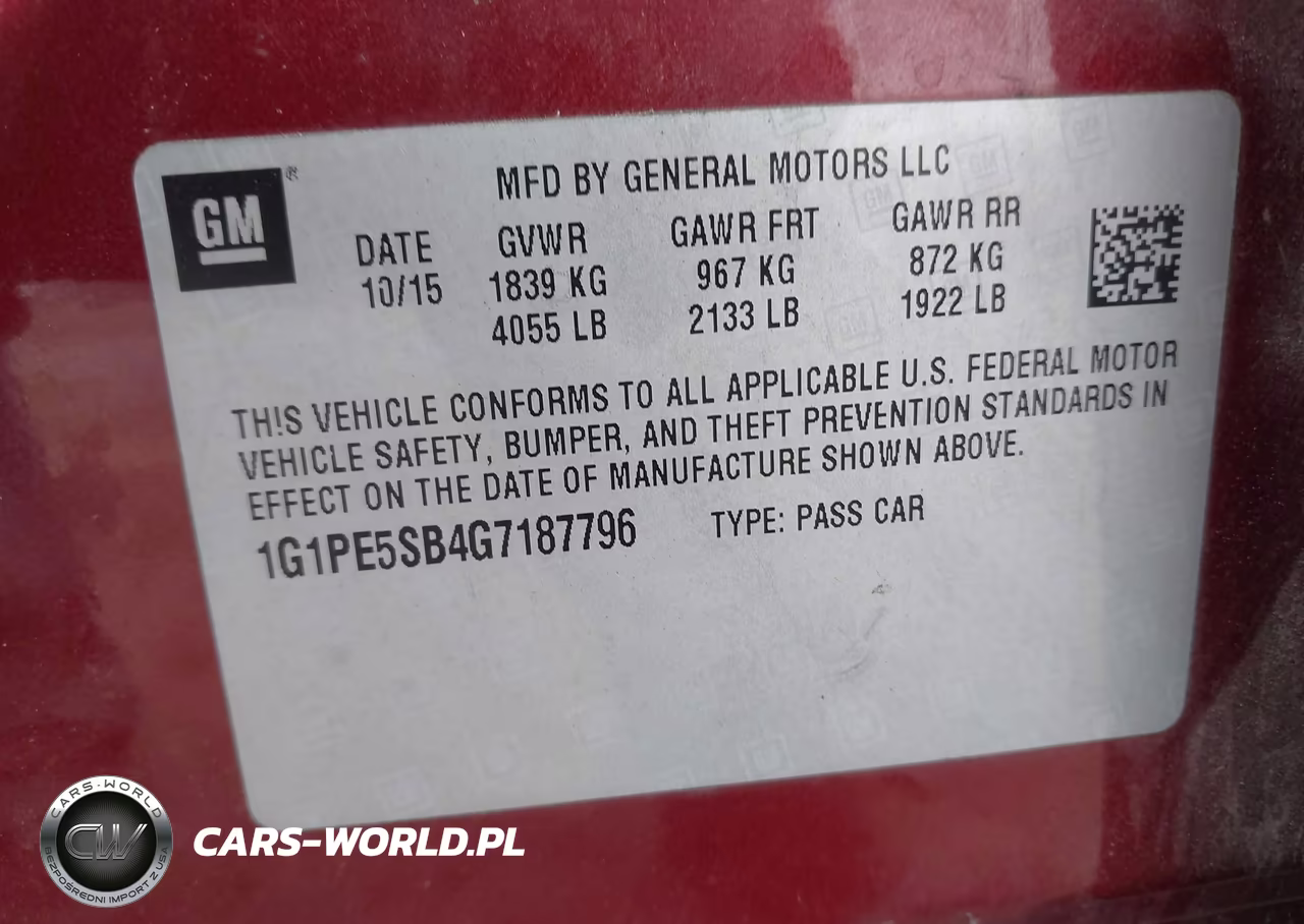 2016 Chevrolet Cruze Limited 1Lt Auto VIN:1G1PE5SB4G7187796 - 9