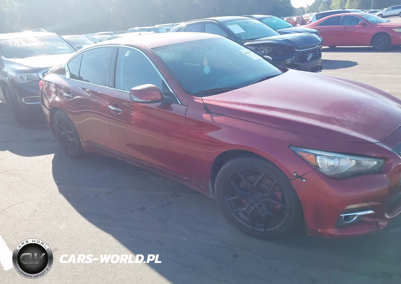 2014 Infiniti Q50 Premium VIN:JN1BV7AR2EM682897 - 1