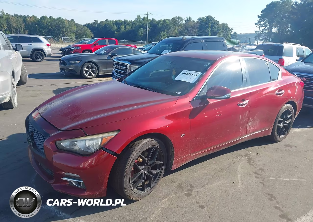2014 Infiniti Q50 Premium VIN:JN1BV7AR2EM682897 - 2