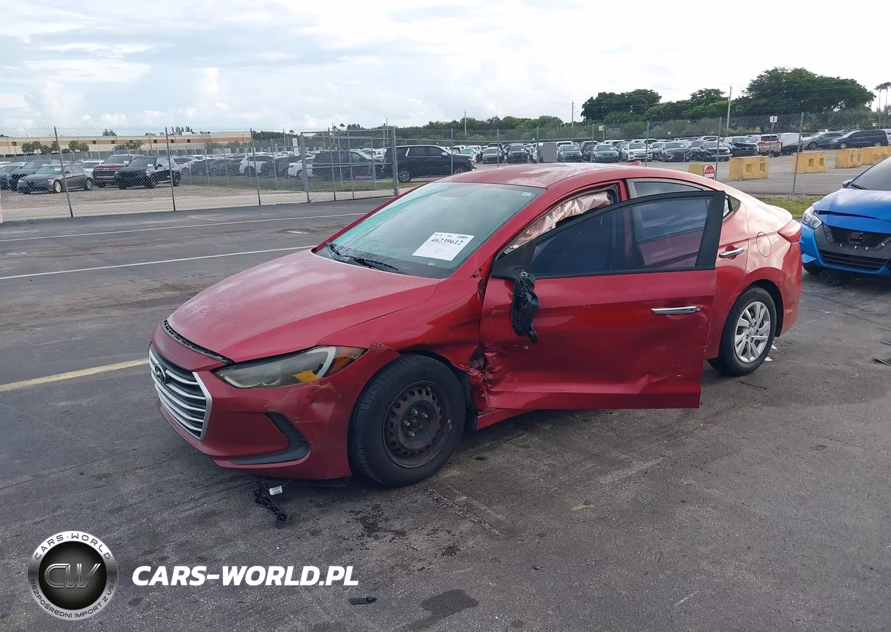 2017 Hyundai Elantra Se VIN:5NPD74LF2HH071686 - 2