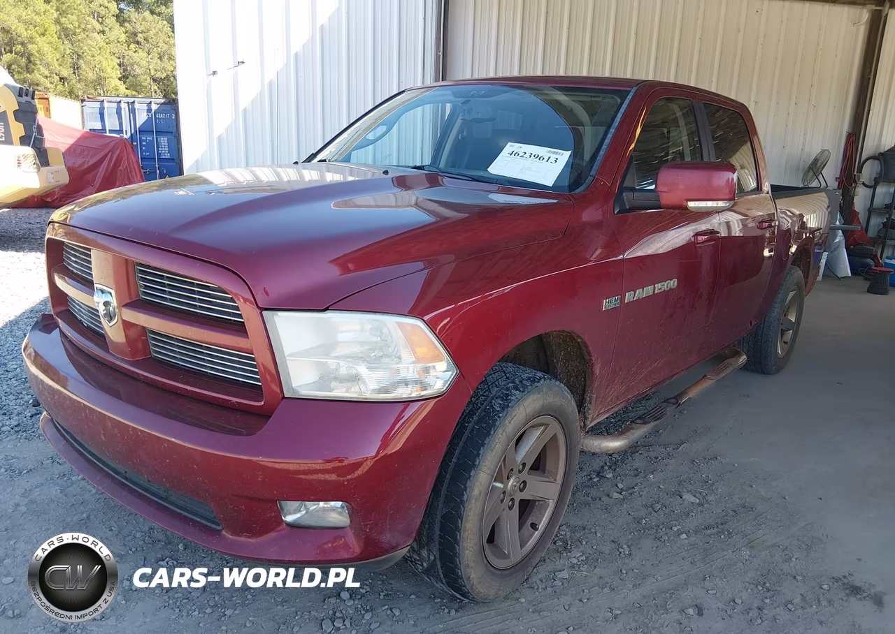 2012 Ram 1500 Sport VIN:1C6RD6MT5CS181633 - 2